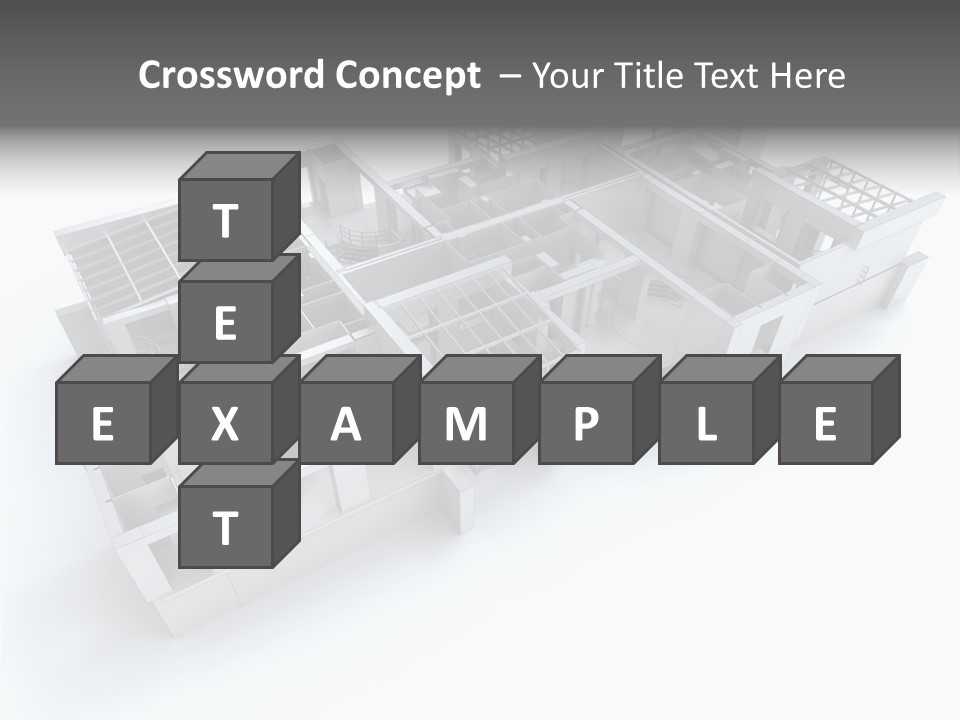 Housing Project Office White PowerPoint Template