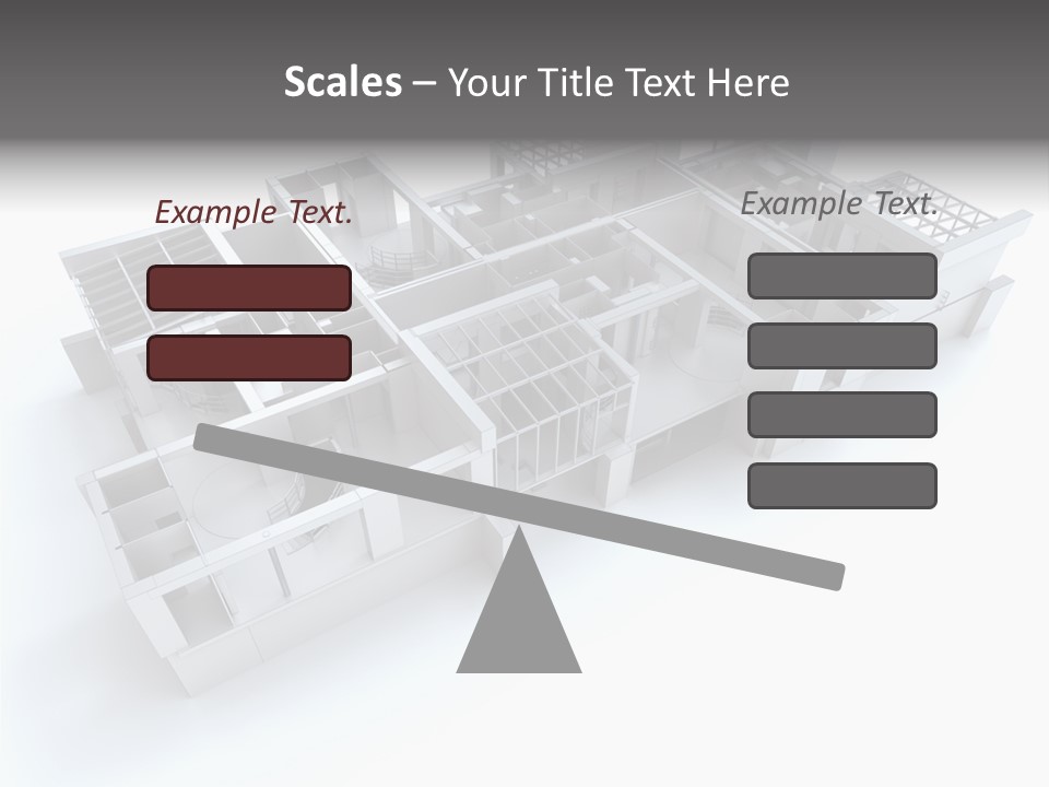 Housing Project Office White PowerPoint Template