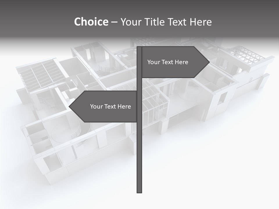 Housing Project Office White PowerPoint Template