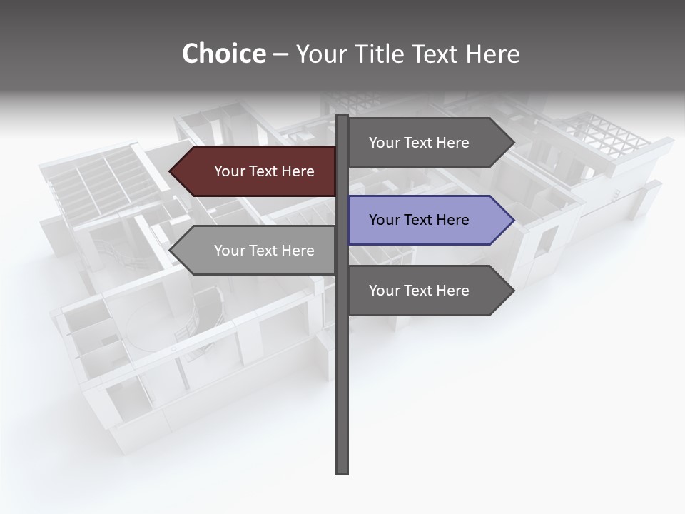 Housing Project Office White PowerPoint Template