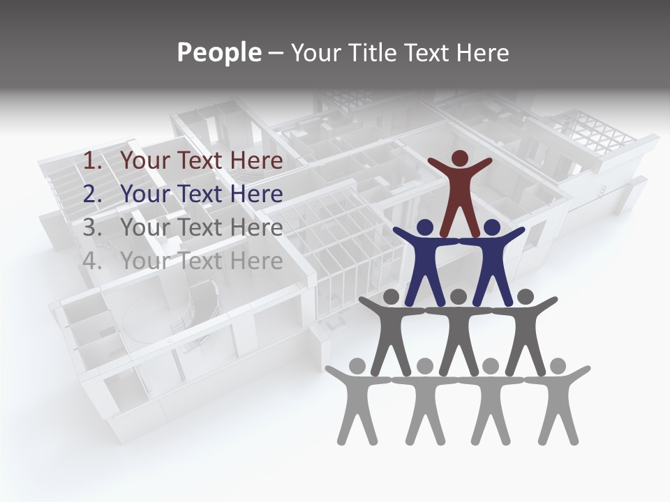 Housing Project Office White PowerPoint Template
