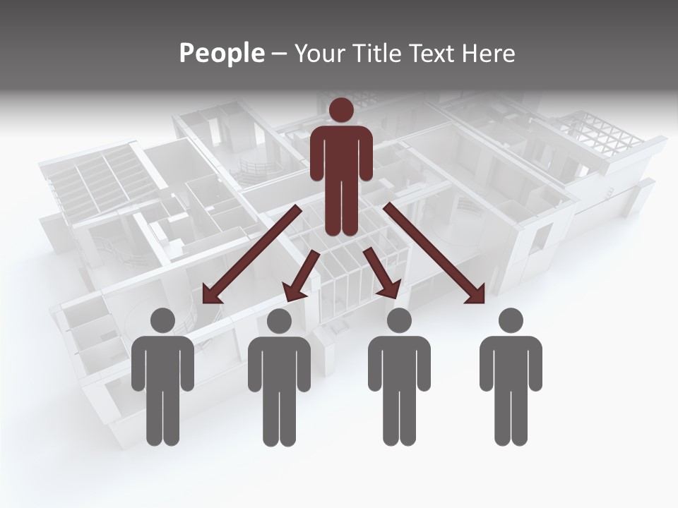 Housing Project Office White PowerPoint Template