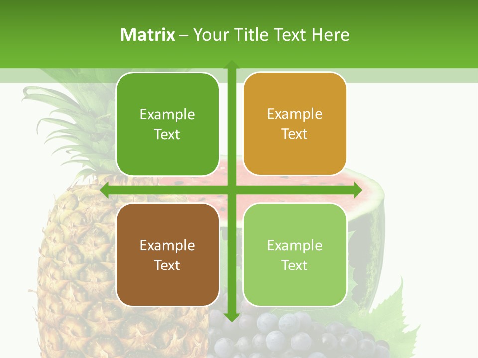 Dessert Lifestyle Raw PowerPoint Template