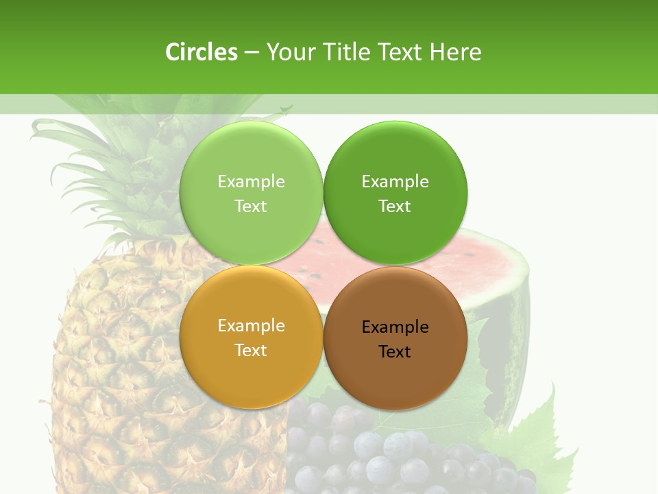 Dessert Lifestyle Raw PowerPoint Template