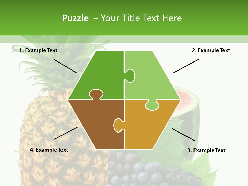 Dessert Lifestyle Raw PowerPoint Template