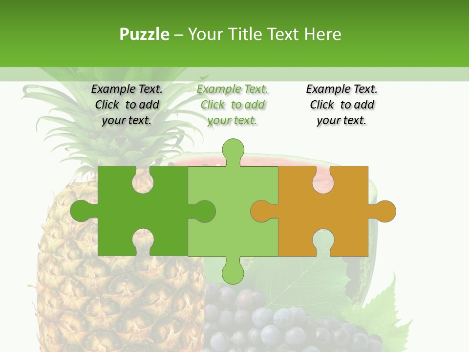 Dessert Lifestyle Raw PowerPoint Template