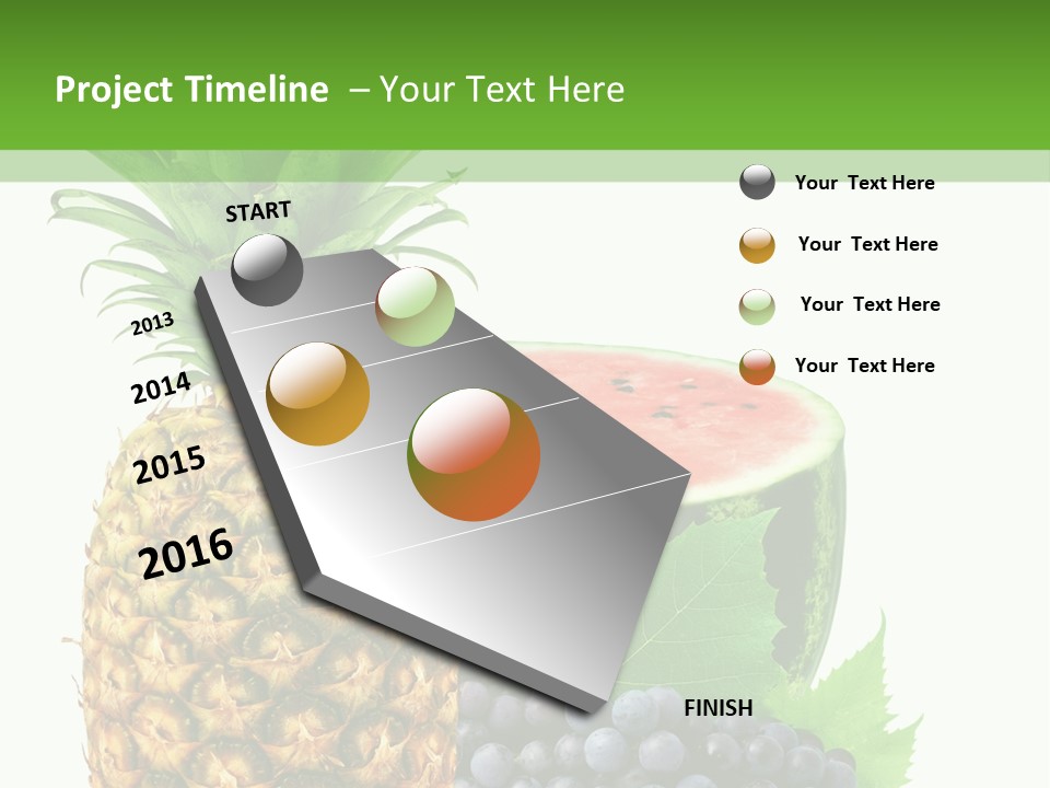 Dessert Lifestyle Raw PowerPoint Template