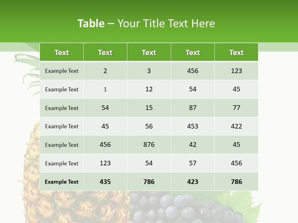 Dessert Lifestyle Raw PowerPoint Template