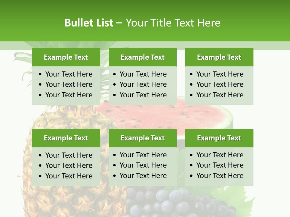 Dessert Lifestyle Raw PowerPoint Template