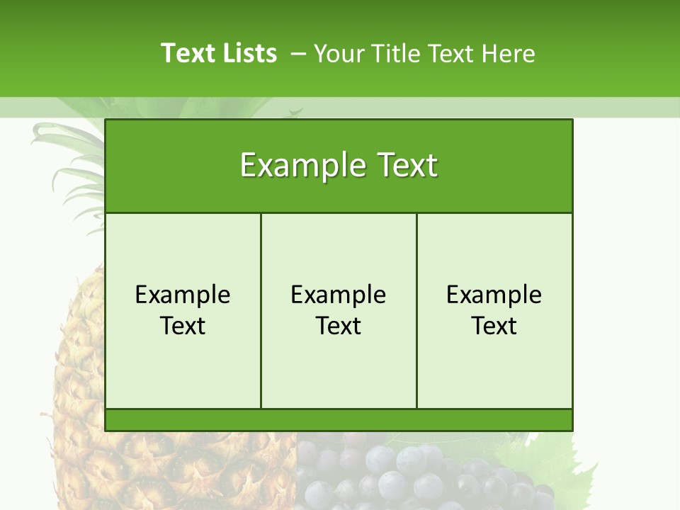 Dessert Lifestyle Raw PowerPoint Template