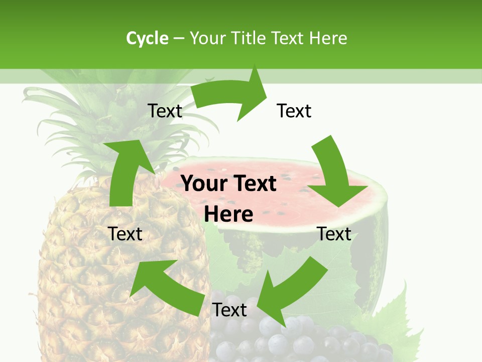 Dessert Lifestyle Raw PowerPoint Template