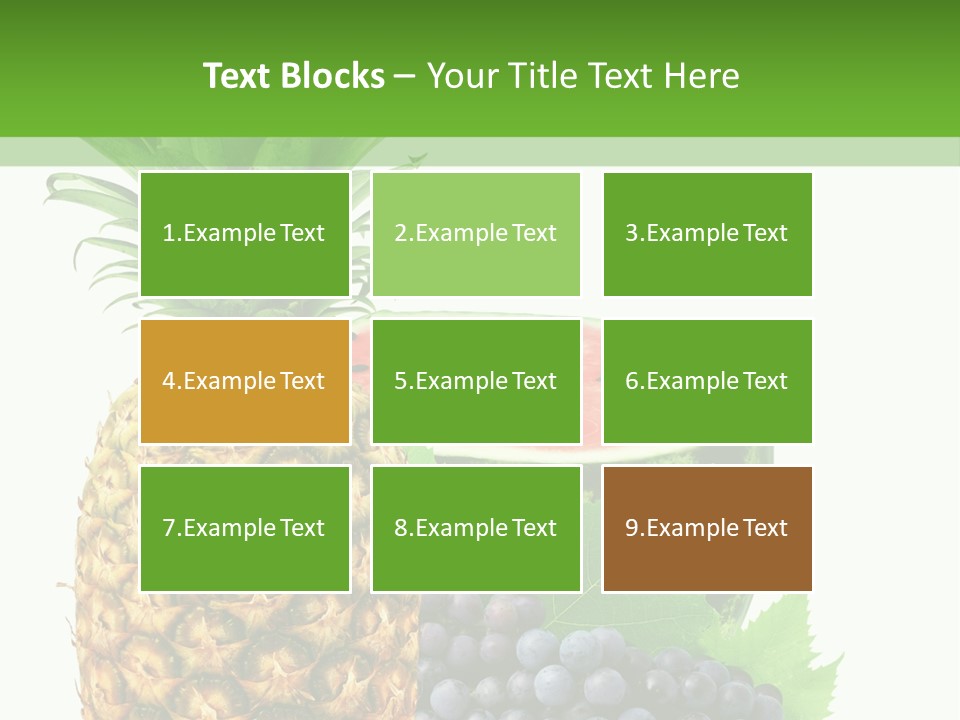 Dessert Lifestyle Raw PowerPoint Template