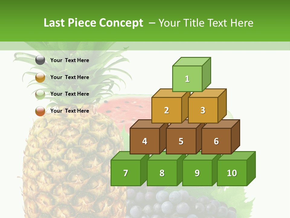 Dessert Lifestyle Raw PowerPoint Template