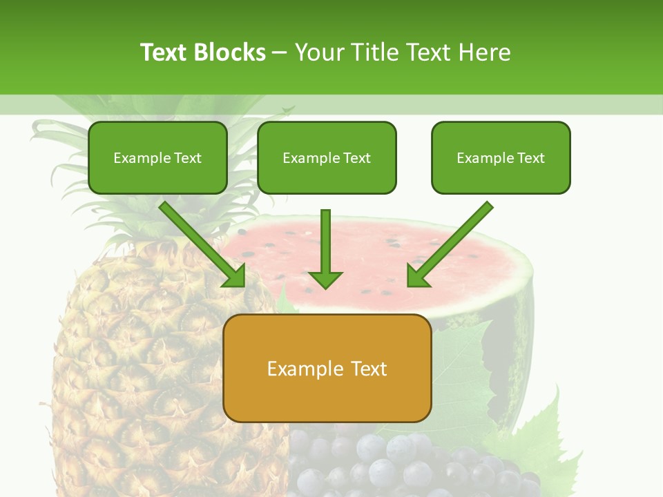 Dessert Lifestyle Raw PowerPoint Template