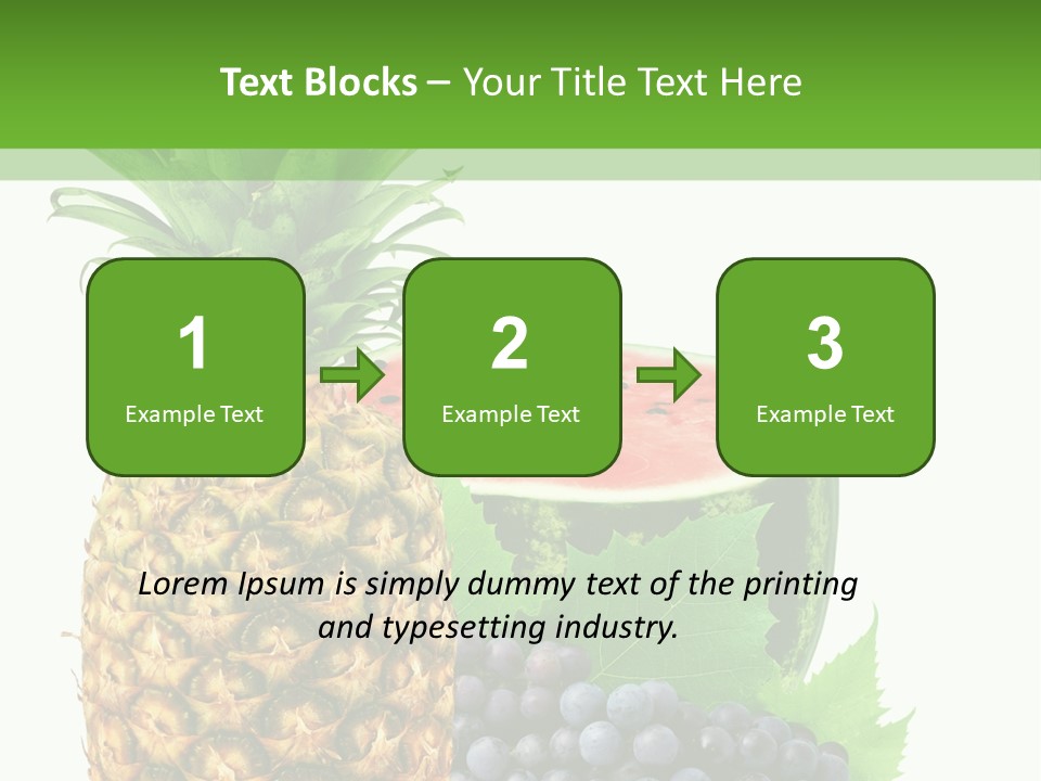 Dessert Lifestyle Raw PowerPoint Template