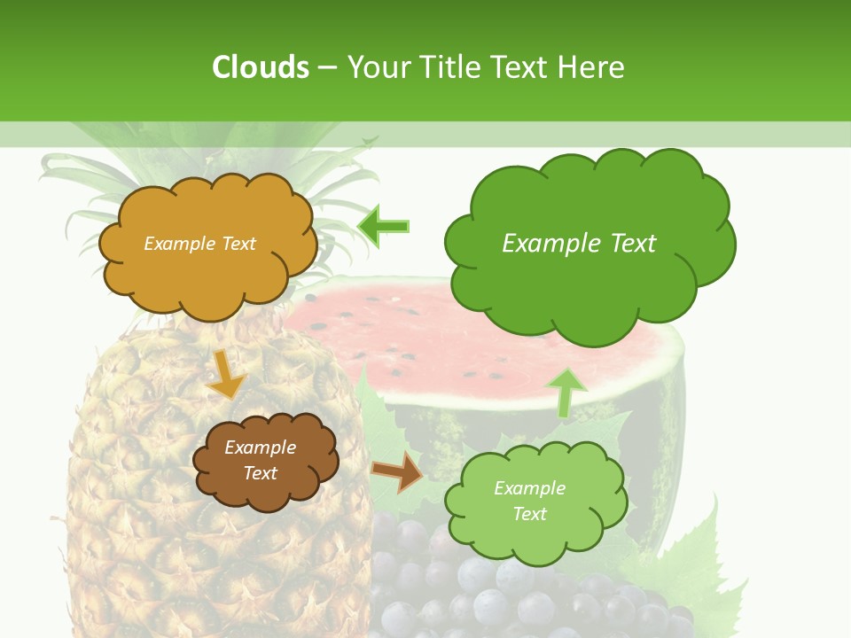Dessert Lifestyle Raw PowerPoint Template