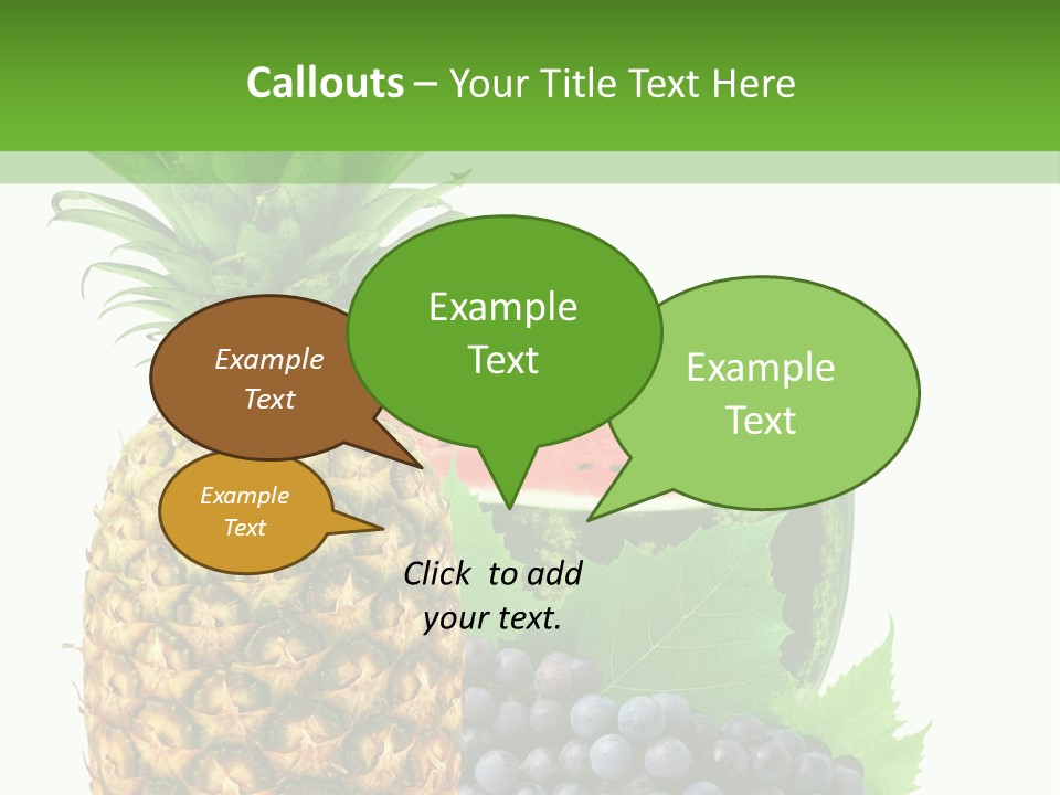 Dessert Lifestyle Raw PowerPoint Template