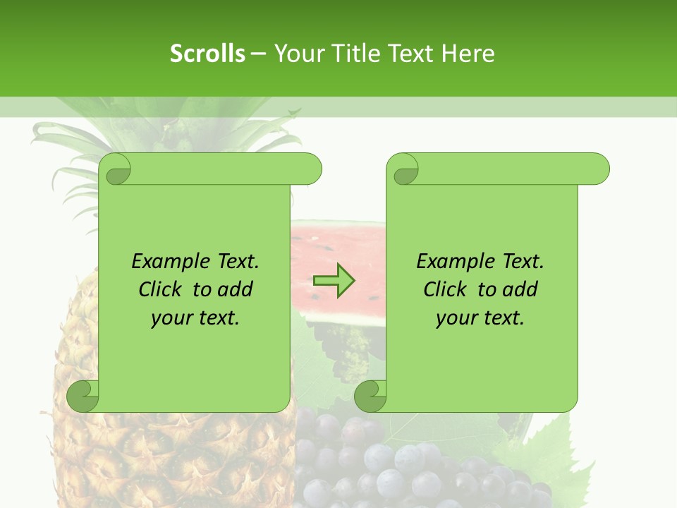 Dessert Lifestyle Raw PowerPoint Template