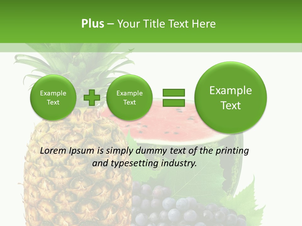 Dessert Lifestyle Raw PowerPoint Template