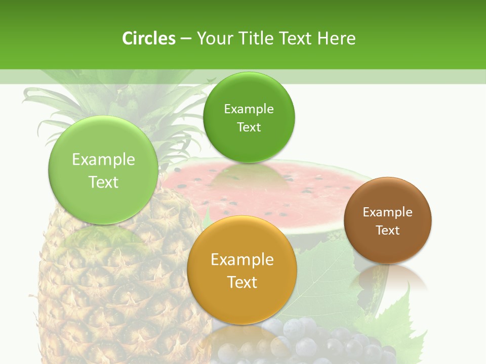 Dessert Lifestyle Raw PowerPoint Template