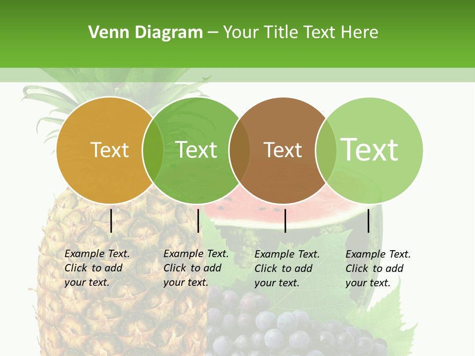 Dessert Lifestyle Raw PowerPoint Template