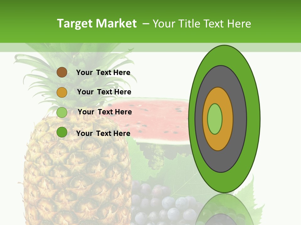 Dessert Lifestyle Raw PowerPoint Template