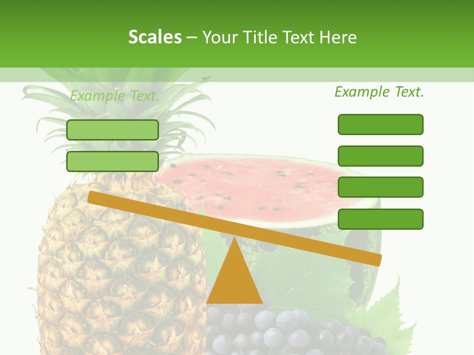 Dessert Lifestyle Raw PowerPoint Template
