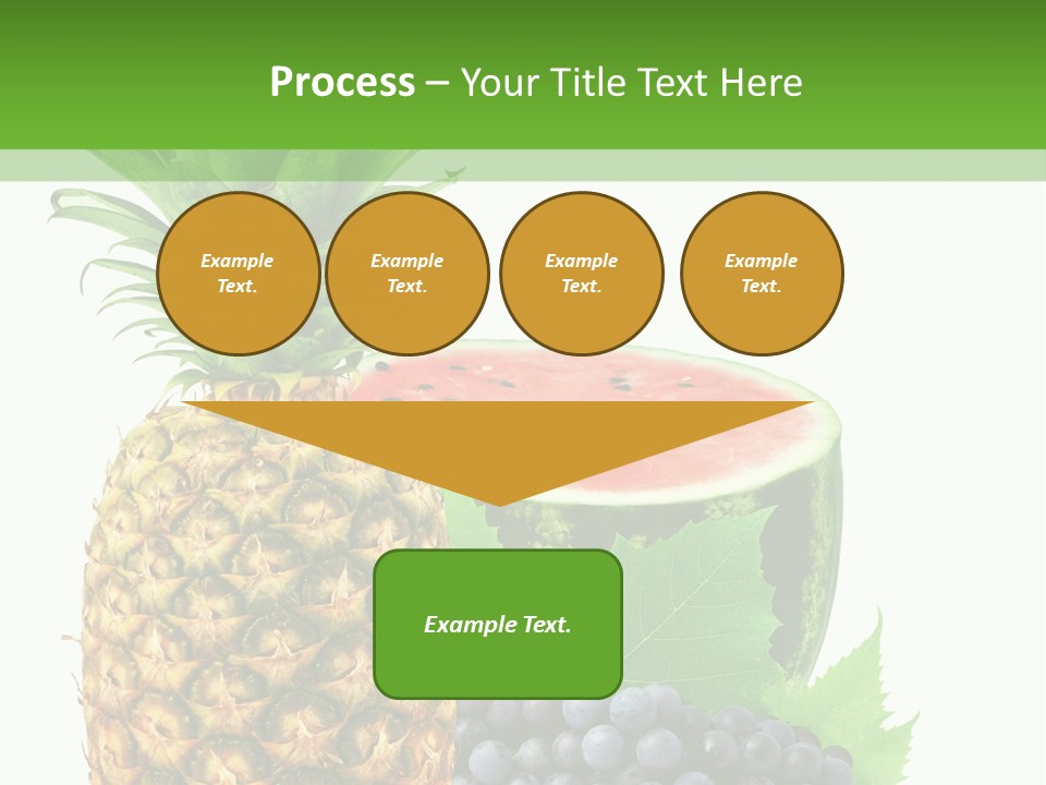 Dessert Lifestyle Raw PowerPoint Template