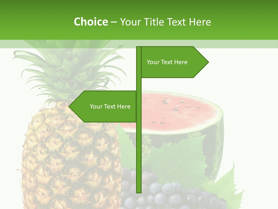 Dessert Lifestyle Raw PowerPoint Template