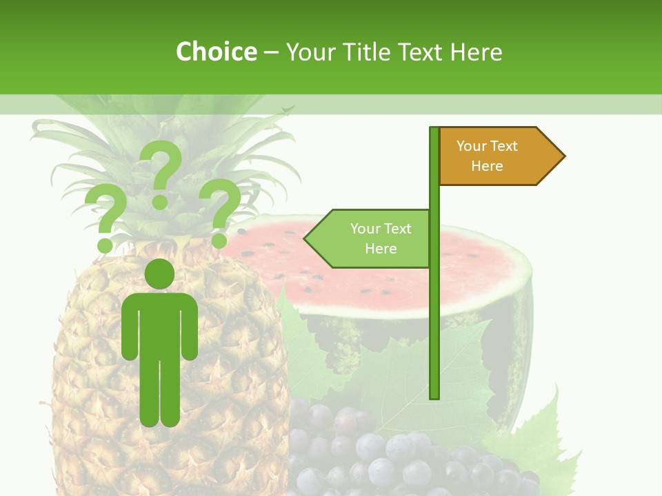 Dessert Lifestyle Raw PowerPoint Template