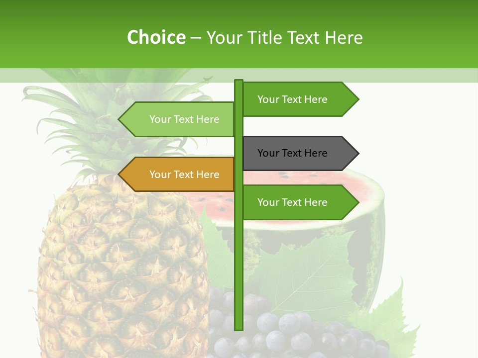 Dessert Lifestyle Raw PowerPoint Template