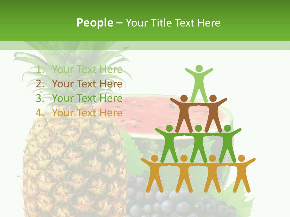 Dessert Lifestyle Raw PowerPoint Template