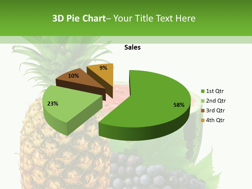 Dessert Lifestyle Raw PowerPoint Template