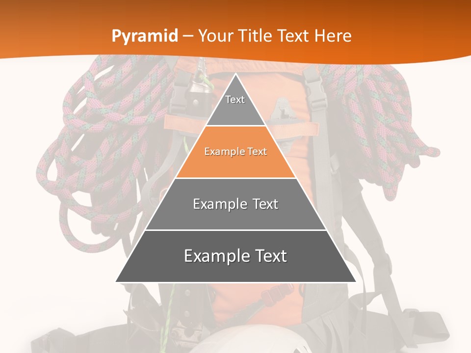 Alpinism Sport Gear PowerPoint Template