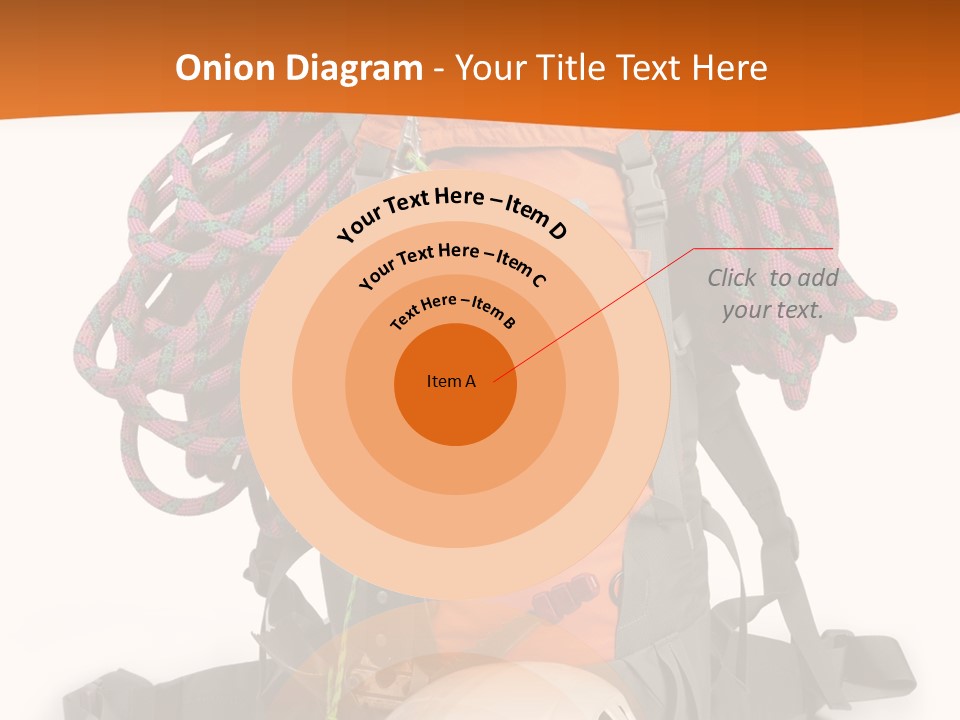 Alpinism Sport Gear PowerPoint Template