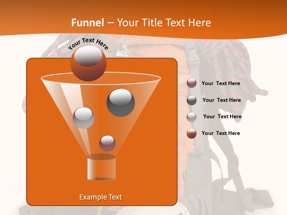 Alpinism Sport Gear PowerPoint Template
