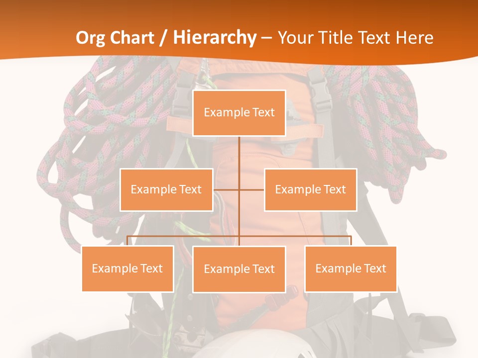 Alpinism Sport Gear PowerPoint Template