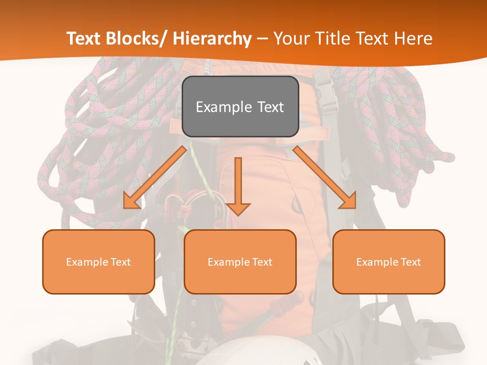 Alpinism Sport Gear PowerPoint Template