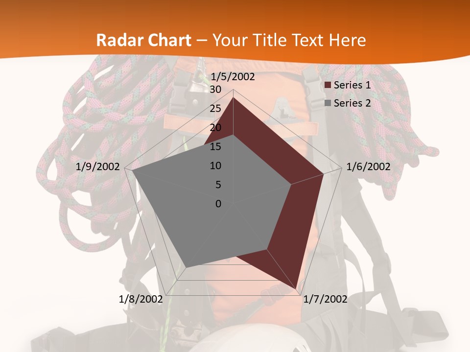 Alpinism Sport Gear PowerPoint Template