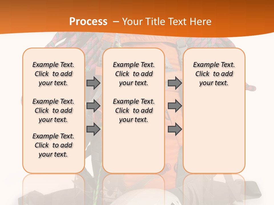 Alpinism Sport Gear PowerPoint Template