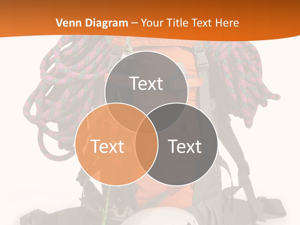Alpinism Sport Gear PowerPoint Template