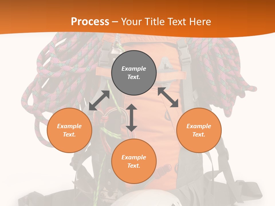 Alpinism Sport Gear PowerPoint Template