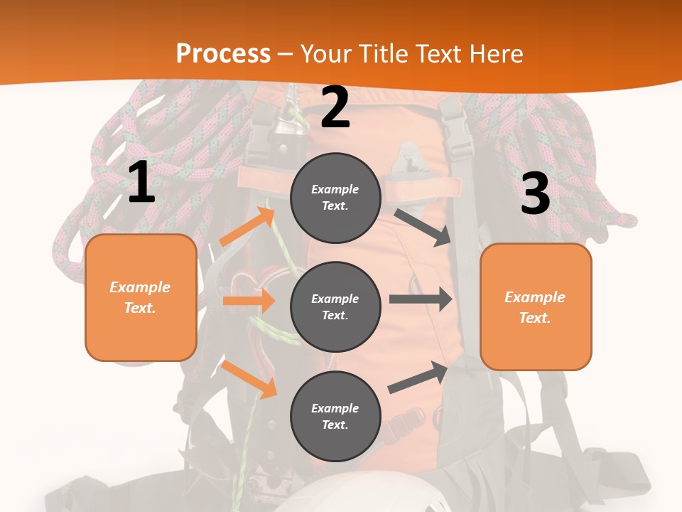Alpinism Sport Gear PowerPoint Template