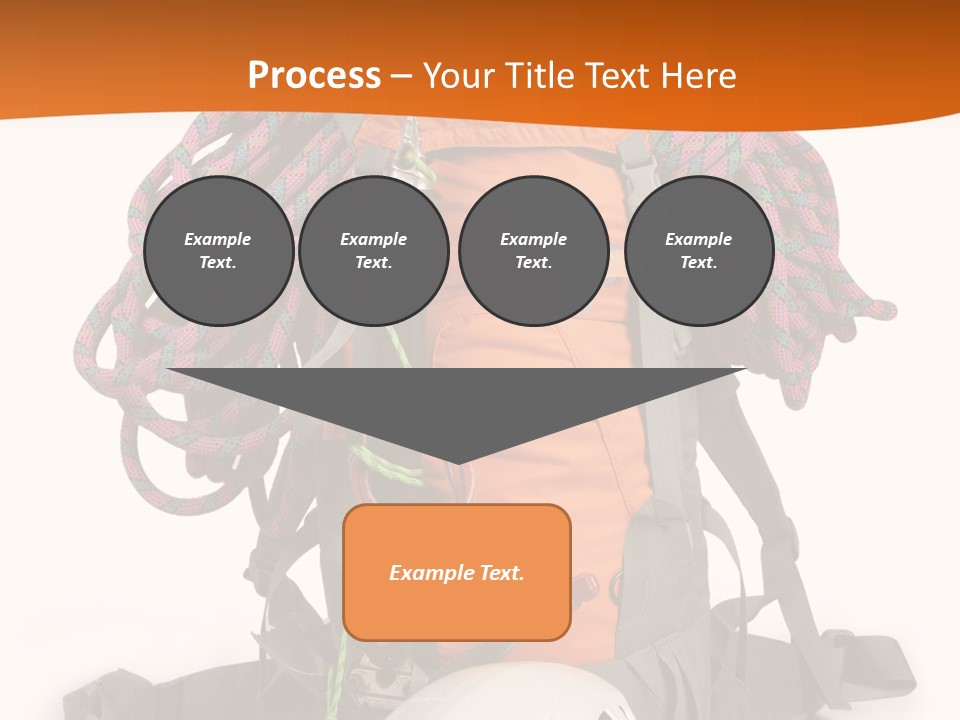 Alpinism Sport Gear PowerPoint Template