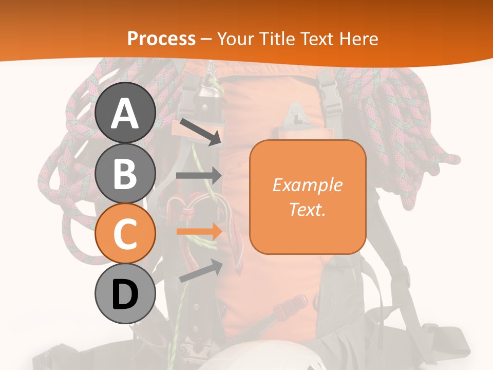 Alpinism Sport Gear PowerPoint Template