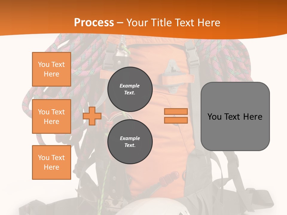 Alpinism Sport Gear PowerPoint Template