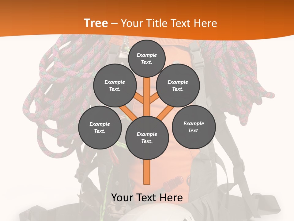 Alpinism Sport Gear PowerPoint Template