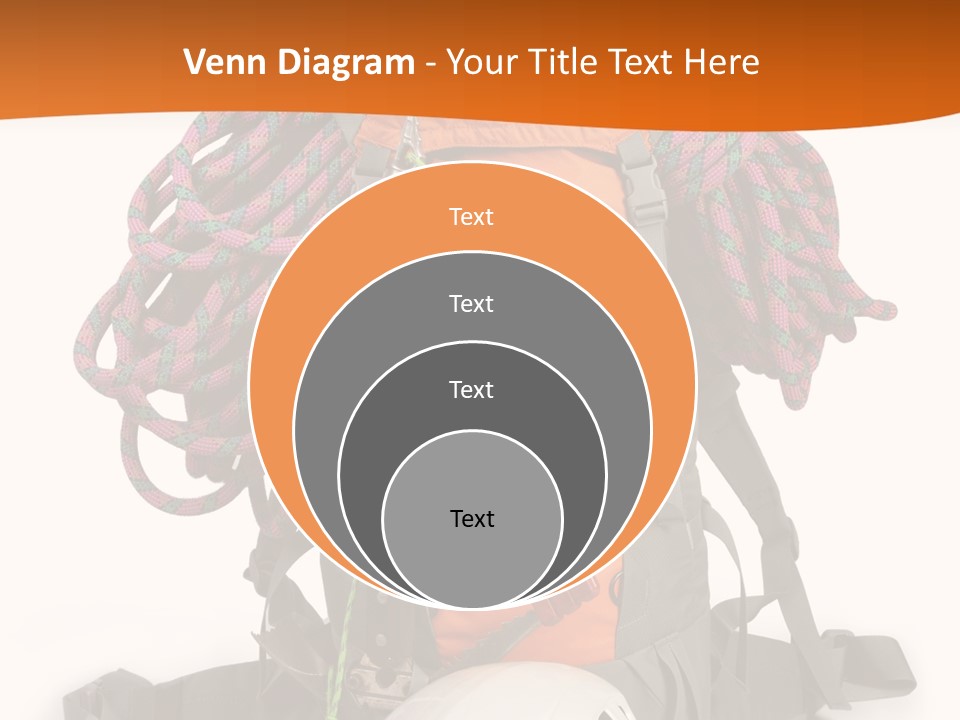 Alpinism Sport Gear PowerPoint Template
