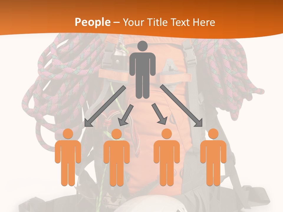 Alpinism Sport Gear PowerPoint Template