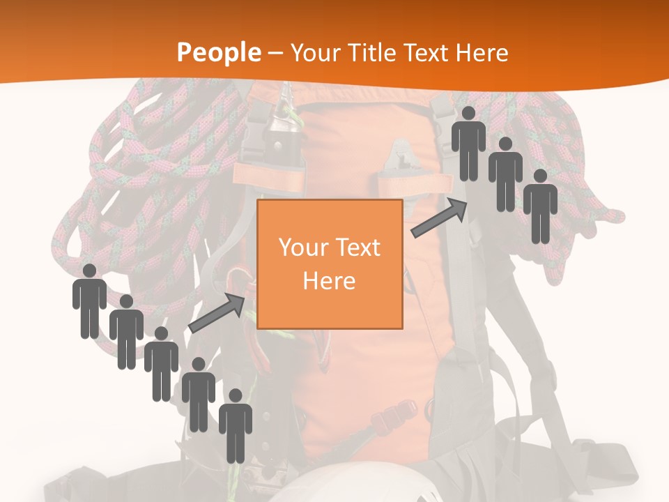 Alpinism Sport Gear PowerPoint Template